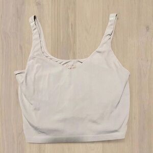 OFFLINE By Aerie Real Me Low Key Grey Longline Sports Bra Size M